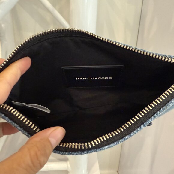 Best Price‼️Marc Jacobs WINK CROSSBODY 4P5SMN001S02 IN DENIM - Picture 5 of 13